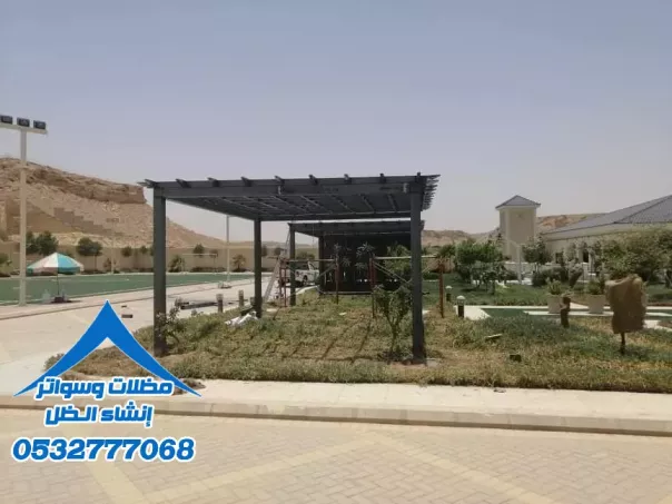 شركة تركيب أجمل برجولات خشبية للحدائق بالرياض